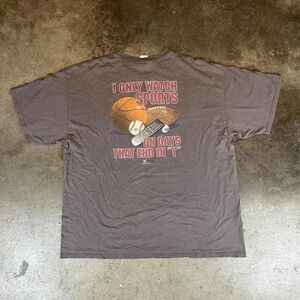 vintage y2k big dogs sports graphic tee